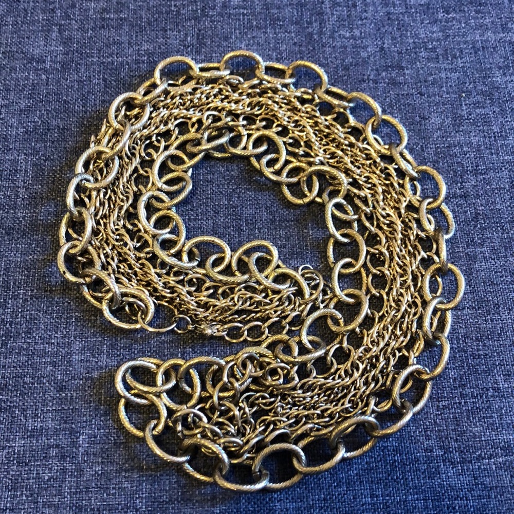 Multi Chain Necklace - Picture 7 of 8